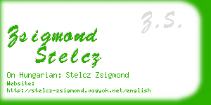 zsigmond stelcz business card